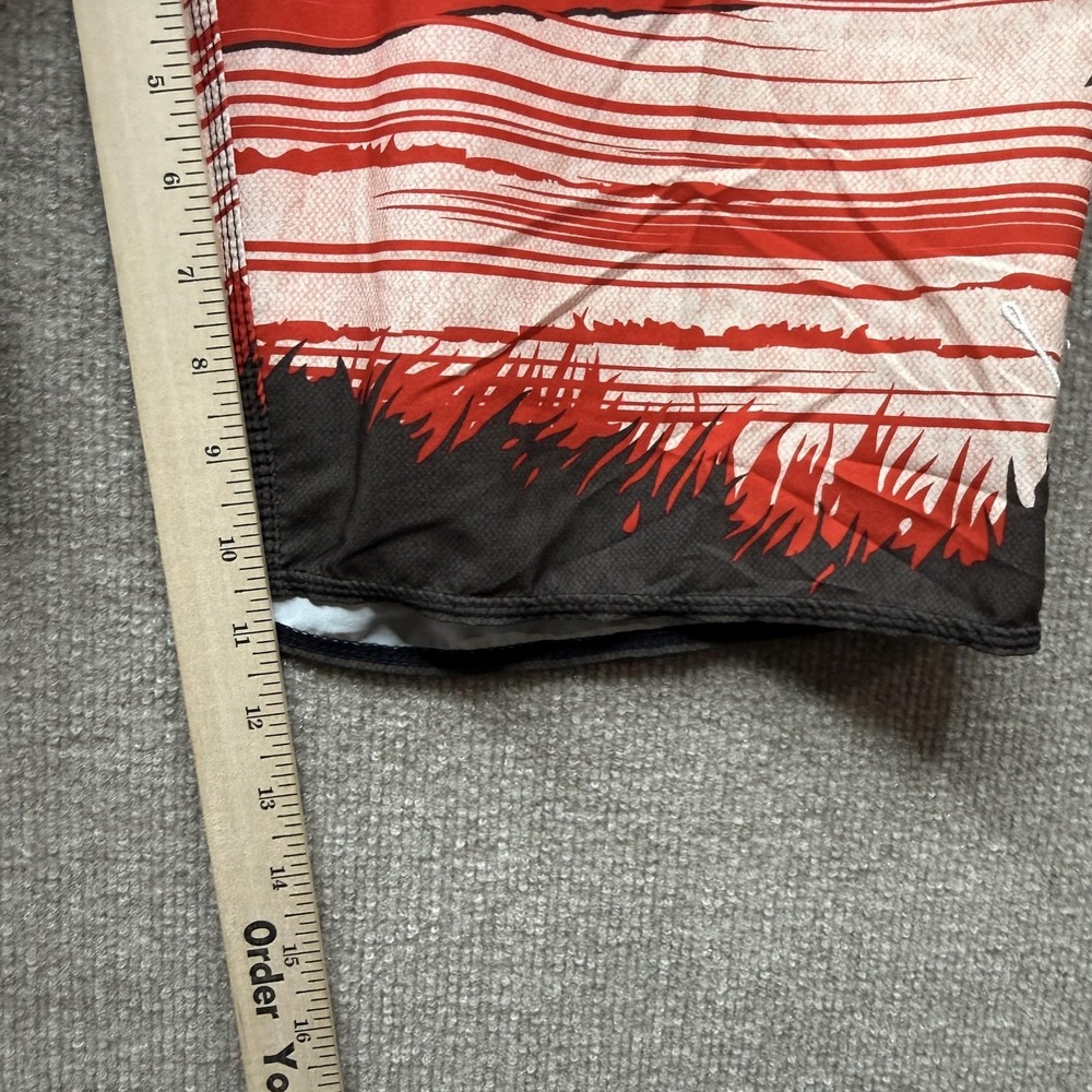 Billabong Platinum X Board Shorts Mens 32 Red Tropical Hula Marlin M1281ISL - Picture 9 of 11